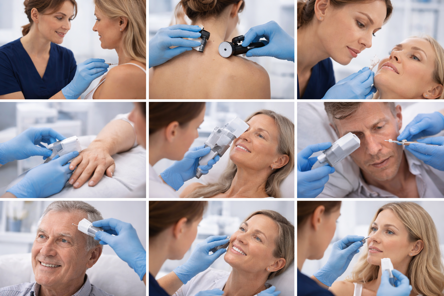 Collage of body sculpting treatments